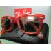 ขายแว่นกันแดด rayban wayfarer 2140 สี ส้มอิฐ ของแท้ ถูกๆ